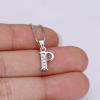 imageBriLove Gifts for Mom Women 925 Sterling Silver Cubic Zirconia 26 Initial Letter Alphabet Pendant Necklace for Mothers DayValentines DayBirthdayChristmasAnniversaryAlphabet P