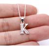 imageBriLove Gifts for Mom Women 925 Sterling Silver Cubic Zirconia 26 Initial Letter Alphabet Pendant Necklace for Mothers DayValentines DayBirthdayChristmasAnniversaryAlphabet K