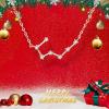 imageBriLove Gifts for Mom Women 925 Sterling Silver Necklace Zodiac Constellation Horoscope 12 Astrology Wedding Bridal CZ Pendant BirthdayChristmasAnniversaryTaurus