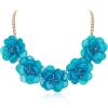 Blue Topaz Gold-Tone