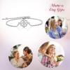 imageBriLove Gifts for Mom Women 925 Sterling Silver Endless Love Vintage Irish Celtic Knot Link Bracelet for Mothers DayValentines DayBirthdayChristmasAnniversary