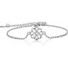 imageBriLove Gifts for Mom Women 925 Sterling Silver Endless Love Vintage Irish Celtic Knot Link Bracelet for Mothers DayValentines DayBirthdayChristmasAnniversary