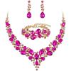 13-Fuchsia Gold-Tone