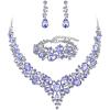 17-Light Purple Silver-Tone