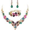 22-Multicolor Gold-Tone