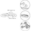 imageBriLove Gifts for Mom Women 925 Sterling Silver CZ Horoscope Zodiac 12 Constellation Astrology Link Bracelet for Mothers DayValentines DayBirthdayChristmasAnniversaryLeo Jul 23  Aug 22