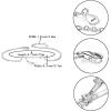 imageBriLove Gifts for Mom Women 925 Sterling Silver CZ Horoscope Zodiac 12 Constellation Astrology Link Bracelet for Mothers DayValentines DayBirthdayChristmasAnniversaryAries Mar 21  Apr 19