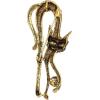 imageBriLove Vintage Austrian Crystal Rhinestones Cat Brooch Pin for Women