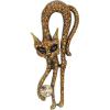 imageBriLove Vintage Austrian Crystal Rhinestones Cat Brooch Pin for Women