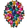 Multicolor Antique-Gold-Tone