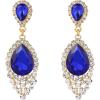 Royal Blue Gold-Tone