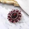 imageBriLove Austrian Crystal Rhinestone Gorgeous Oval Marquise Brooches for WomenPurple GoldTone