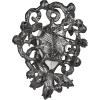 imageBriLove Elegant Crystal Teardrop Marquise Bouquet Brooch Pin for WomenGrey BlackTone