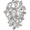imageBriLove Elegant Crystal Teardrop Marquise Bouquet Brooch Pin for WomenIridescent AB SilverTone