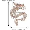 imageBriLove Vintage Crystals Animal Brooch Pins Jewelry Accessories for Women