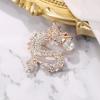 imageBriLove Vintage Crystals Animal Brooch Pins Jewelry Accessories for Women