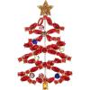 Ruby Color Gold-Tone