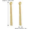 imageBriLove Fashion Long Chandelier Tassel Dangle Drop Earrings for Women Party Prom AccessoriesKnot GoldTone