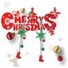 imageBriLove Lovely Cute Enamel Snowflake Jingle Bell Red Santa Stocking Christmas Hook Dangle Earrings for Women