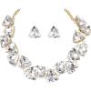 Clear Gold-Tone