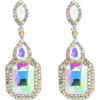 11-Iridescent AB Gold-Tone