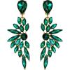 01-Emerald Color Gold-Tone