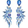 14-Blue Gold-Tone