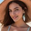imageBriLove Butterfly Wing Hook Earrings Elegant Crystal Insect Dragonfly Drop Dangle Jewelry for WomenGreen Camo Antiqued GoldTone