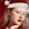 imageBriLove Christmas Tree Earrings for Women Lovely Cute Enamel Hook Dangle Earring for Party Prom AccessoriesGreen GoldTone