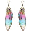 Multicolor Antiqued Gold-Tone