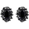 Black Antique-Silver-Tone