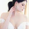 imageBriLove Womens Wedding Bridal Crystal Cluster Teardrop Dangle Earrings01Clear SilverTone
