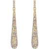 Iridescent AB Gold-Tone
