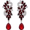 04-Deep Red Silver-Tone