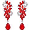 06-Ruby Color Silver-Tone