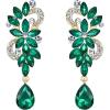 08-Emerald Color Gold-Tone