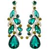 09-Emerald Color Gold-Tone