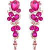 Hot Pink Gold-Tone