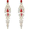 Ruby Color Gold-Tone
