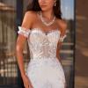imageBriLove Womens Wedding Bridal Austrian Crystal Marquise Cluster Collar Necklace Dangle Earrings SetClear SilverTone