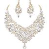 Clear Gold-Tone