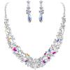 Clear AB Silver-Tone