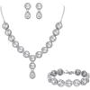 Clear Silver-Tone