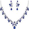 Royal Blue Silver-Tone