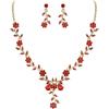 04-Ruby Color Gold-Tone