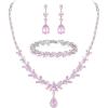 Pink Silver-Tone