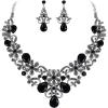 Black Silver-Tone