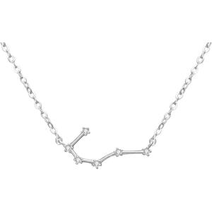 imageBriLove Gifts for Mom Women 925 Sterling Silver CZ Horoscope Zodiac 12 Constellation Astrology Pendant Necklace for Mothers DayValentines DayBirthdayChristmasAnniversaryCancer