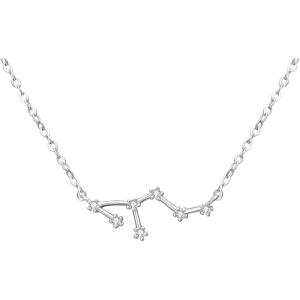imageBriLove Gifts for Mom Women 925 Sterling Silver CZ Horoscope Zodiac 12 Constellation Astrology Pendant Necklace for Mothers DayValentines DayBirthdayChristmasAnniversaryLeo