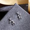 imageBriLove 925 Sterling Silver CZ Horoscope Zodiac 12 Constellation Astrology Ear Crawler Post Earrings Gift for Mom Women Mothers DayValentines DayBirthdayChristmasAnniversarySagittarius Nov 22  Dec 21